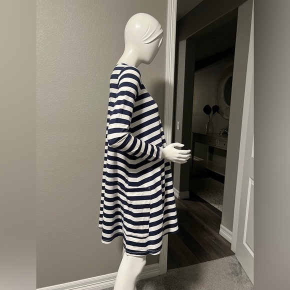 Hanna Andersson Pocket Dress with stripes Size 14/16 - Picture 4 of 9